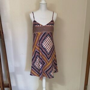 Skies Are Blue Mini Slip Dress